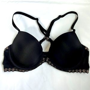 B.tempt’d front clasp/racerback bra size 34b